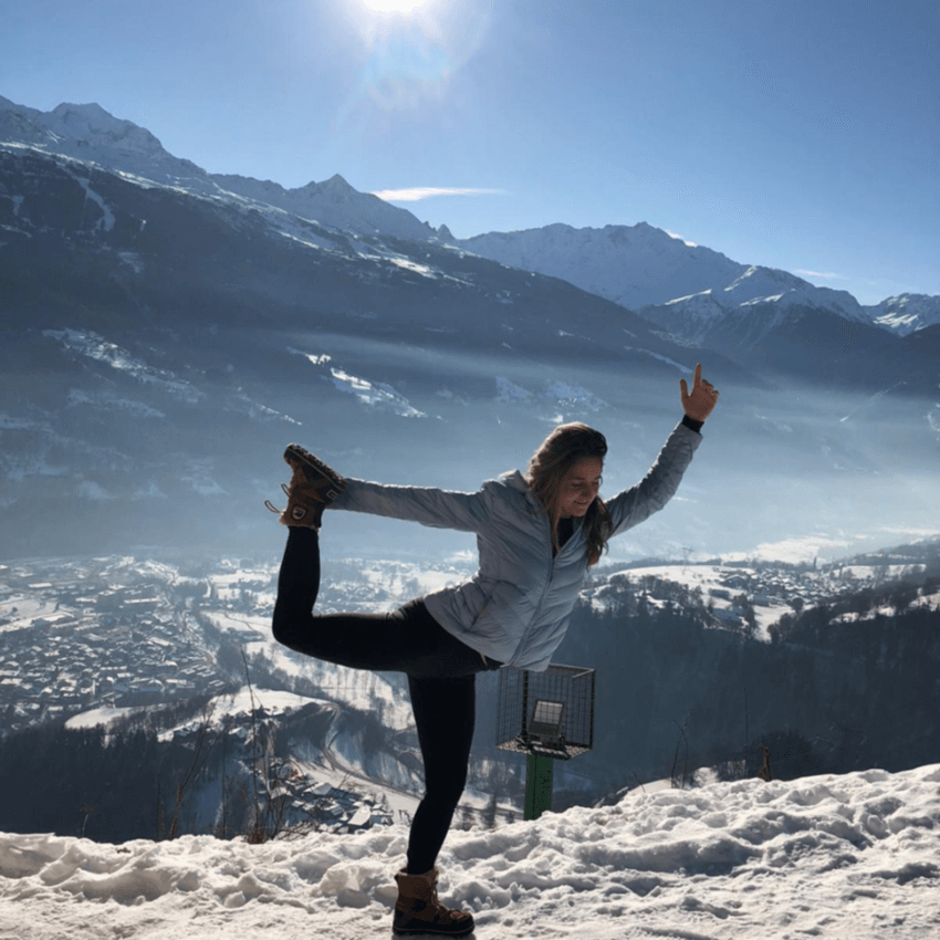 Skiing tips for the French Alps - Yoga with a view